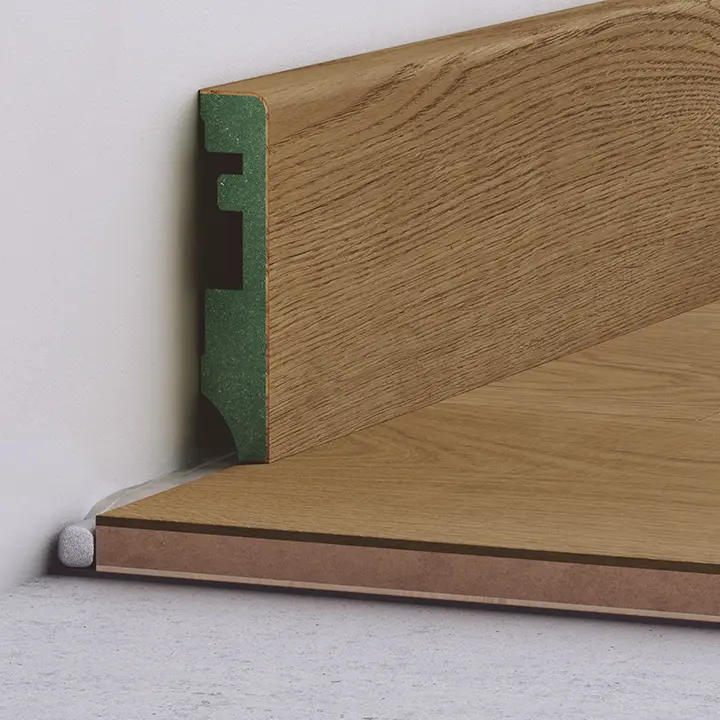 Finition d'un parquet Quick-Step