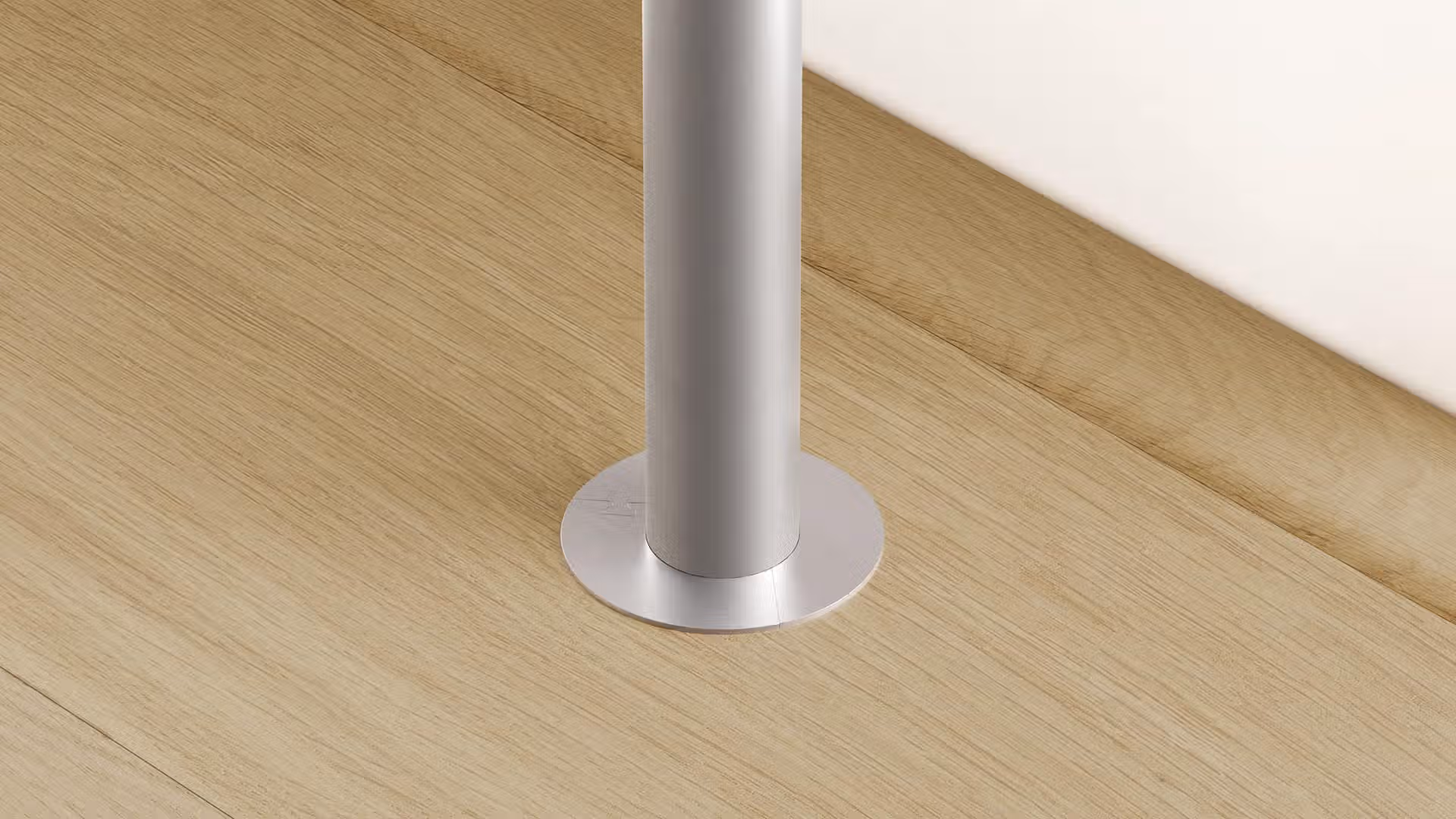 Finition d'un parquet : escalier